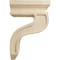 Ekena Millwork 3 1/2"W x 7 1/4"D x 11"H Hollow Back Corbel, Rubberwood COR03X07X11HARW - alternate 4